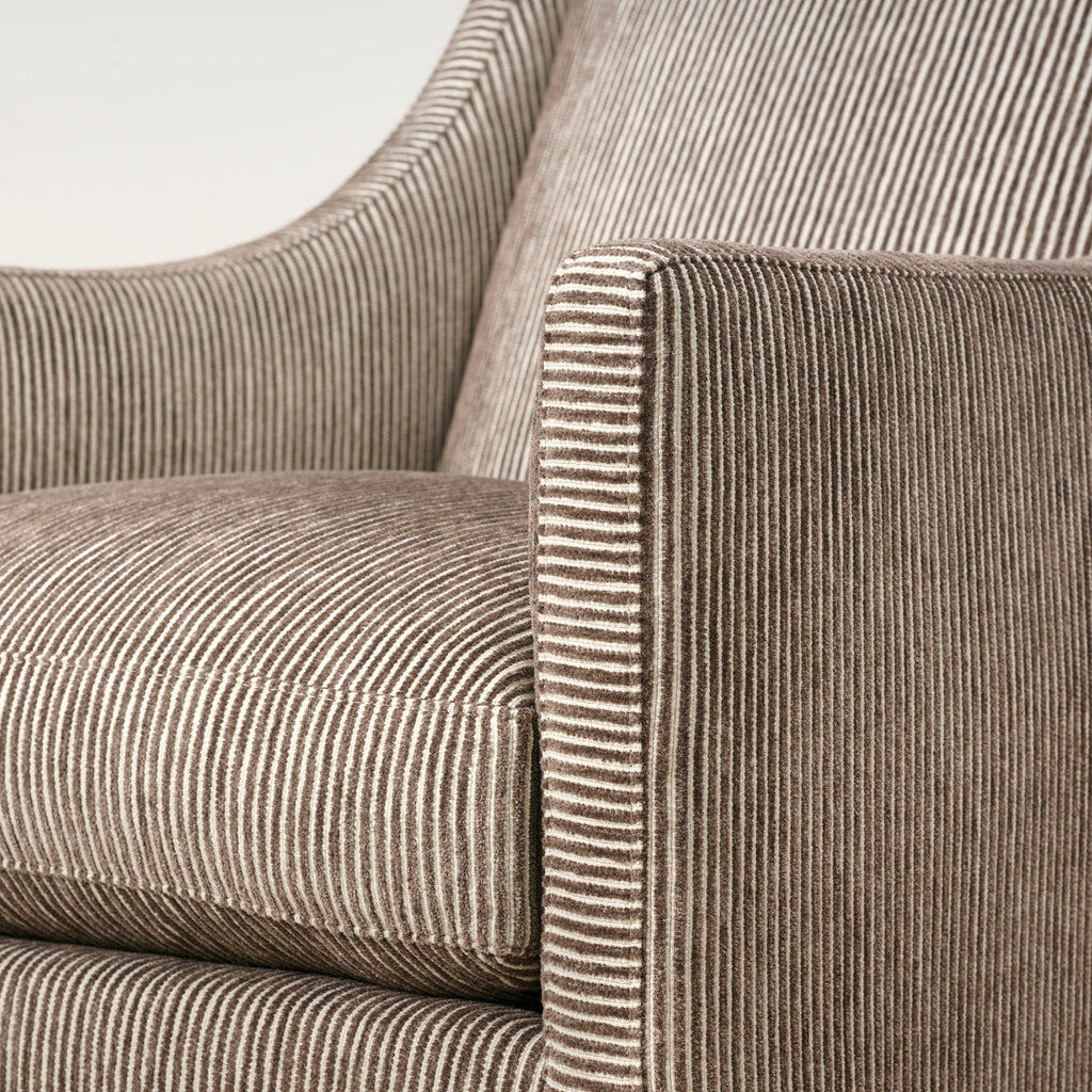 Fauteuil Hope couleur gris éléphant