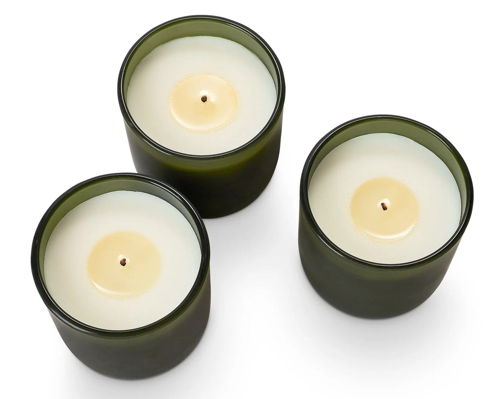 Coffret cadeau Trio de bougies sapin baumier et cèdre