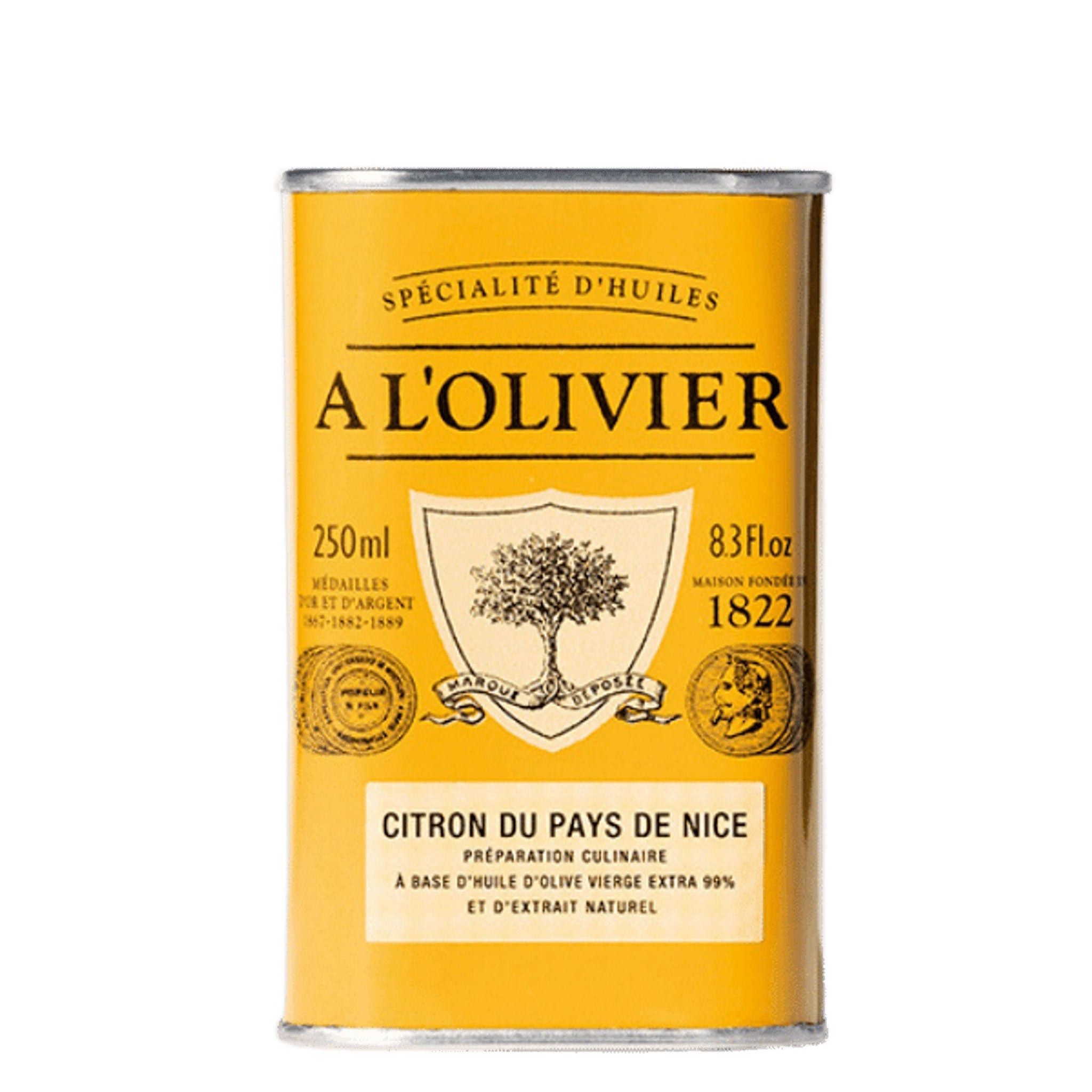 À l'Olivier Citron de Nice Huile d'olive