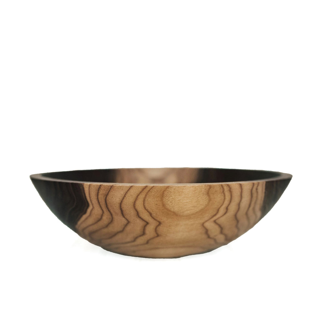 Bol en noyer 15, finition à l'huile d'abeille n° 1