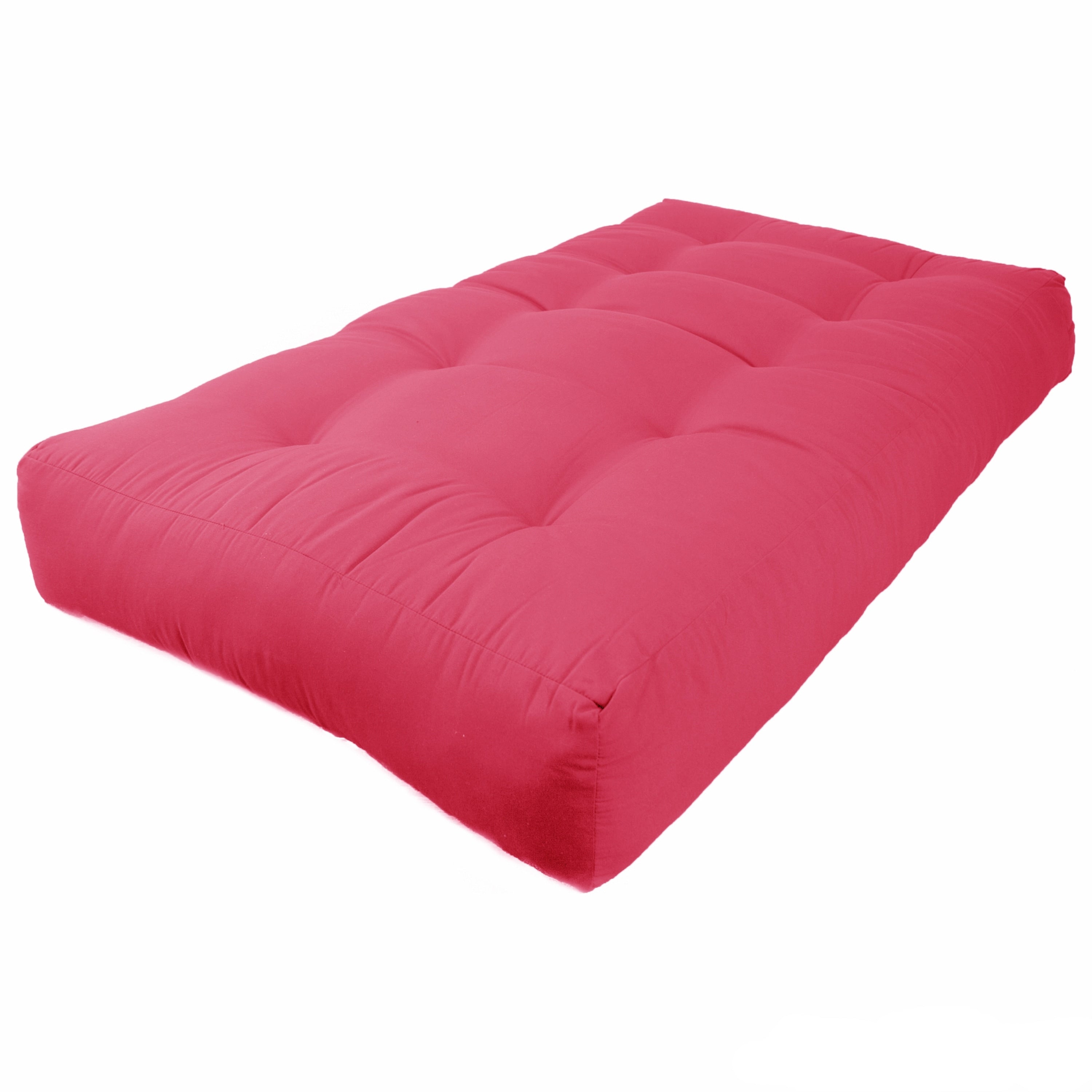 Matelas futon en sergé de 25 cm d'épaisseur (simple, double ou queen)