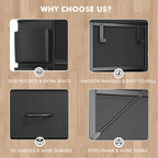 Commode haute en tissu à 12 tiroirs pour chambre à coucher