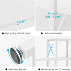 Bibliothèque échelle à 12 étagères, bibliothèque d'angle de style industriel