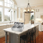 Friteuse électrique à double cylindre en acier inoxydable de 12,7 QT/12 L