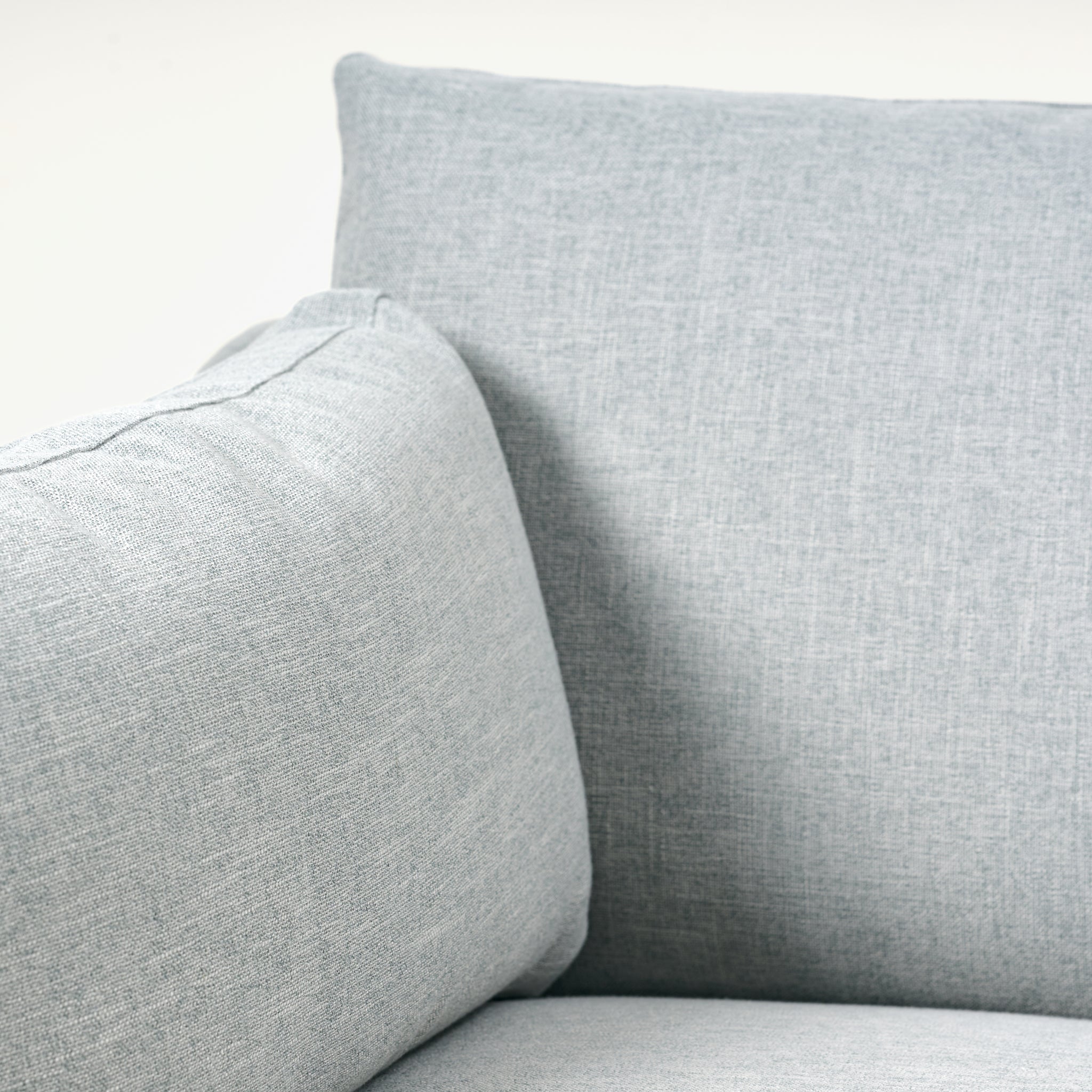 Canapé Holloway revêtu de tissu Kidproof bleu glacier (90)