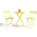 3 Pieces Patio Bistro Sets