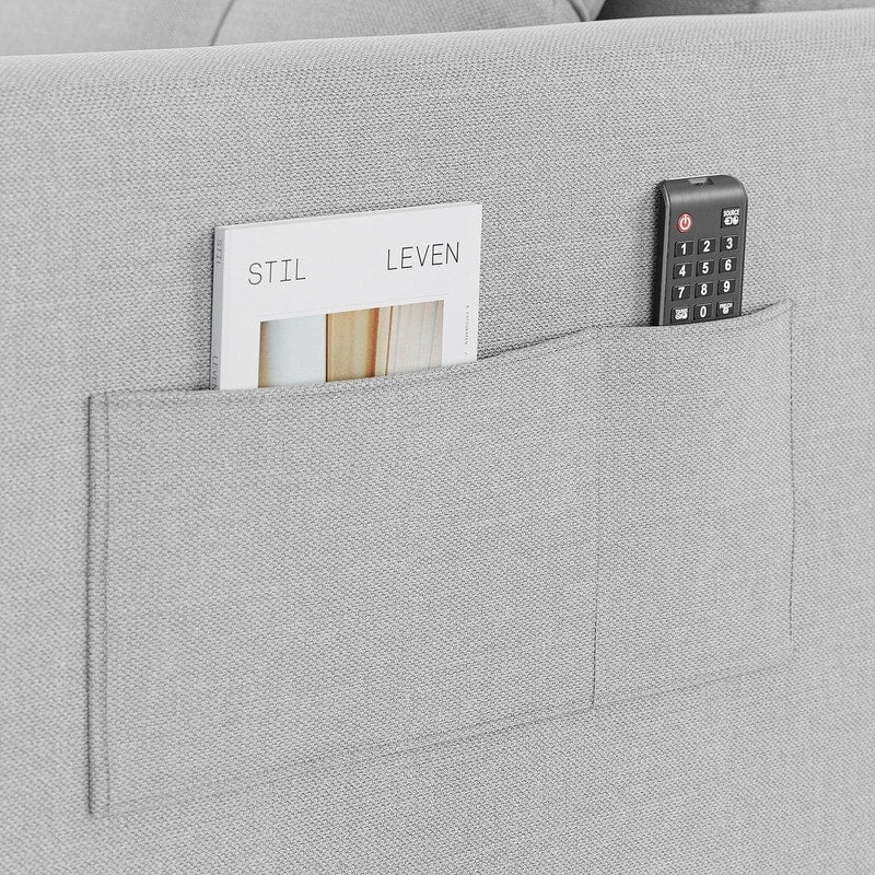 Canapé-lit convertible 3 en 1, avec fauteuil gigogne et lit pliant, idéal pour le salon.