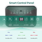 Déshumidificateurs de 3500 pi² pour sous-sols, maisons, grandes pièces et chambres, déshumidificateur de garage silencieux