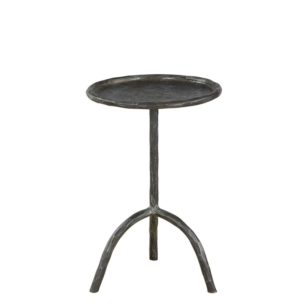 Table d'appoint Clea en fer martelé