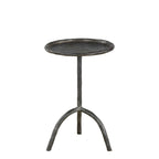 Table d'appoint Clea en fer martelé
