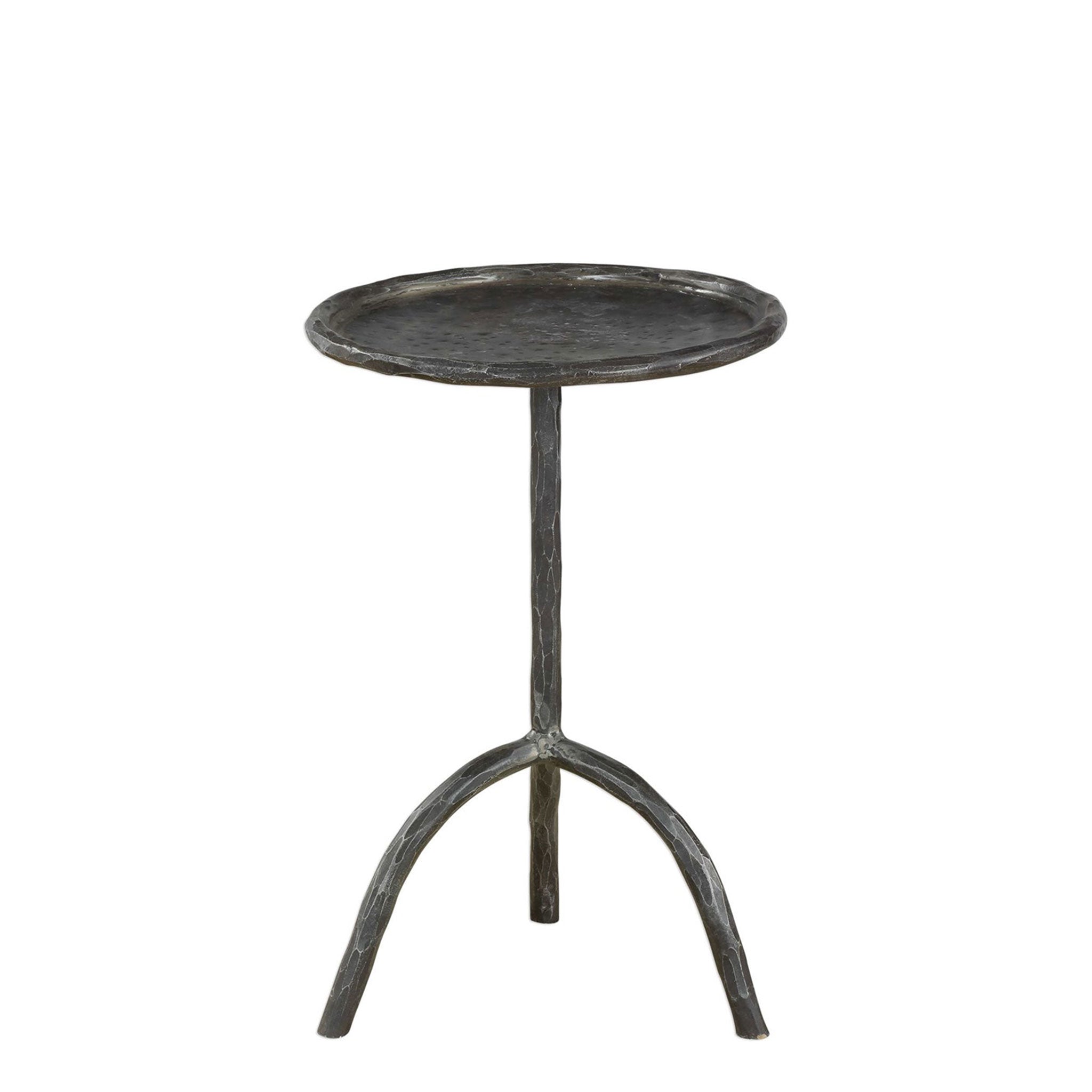 Table d'appoint Clea en fer martelé