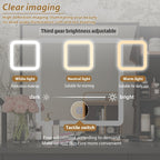 Ensemble coiffeuse de 100 cm de large avec tabouret et miroir.