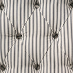 Canapé Ella en coloris French Ticking Charcoal (83)