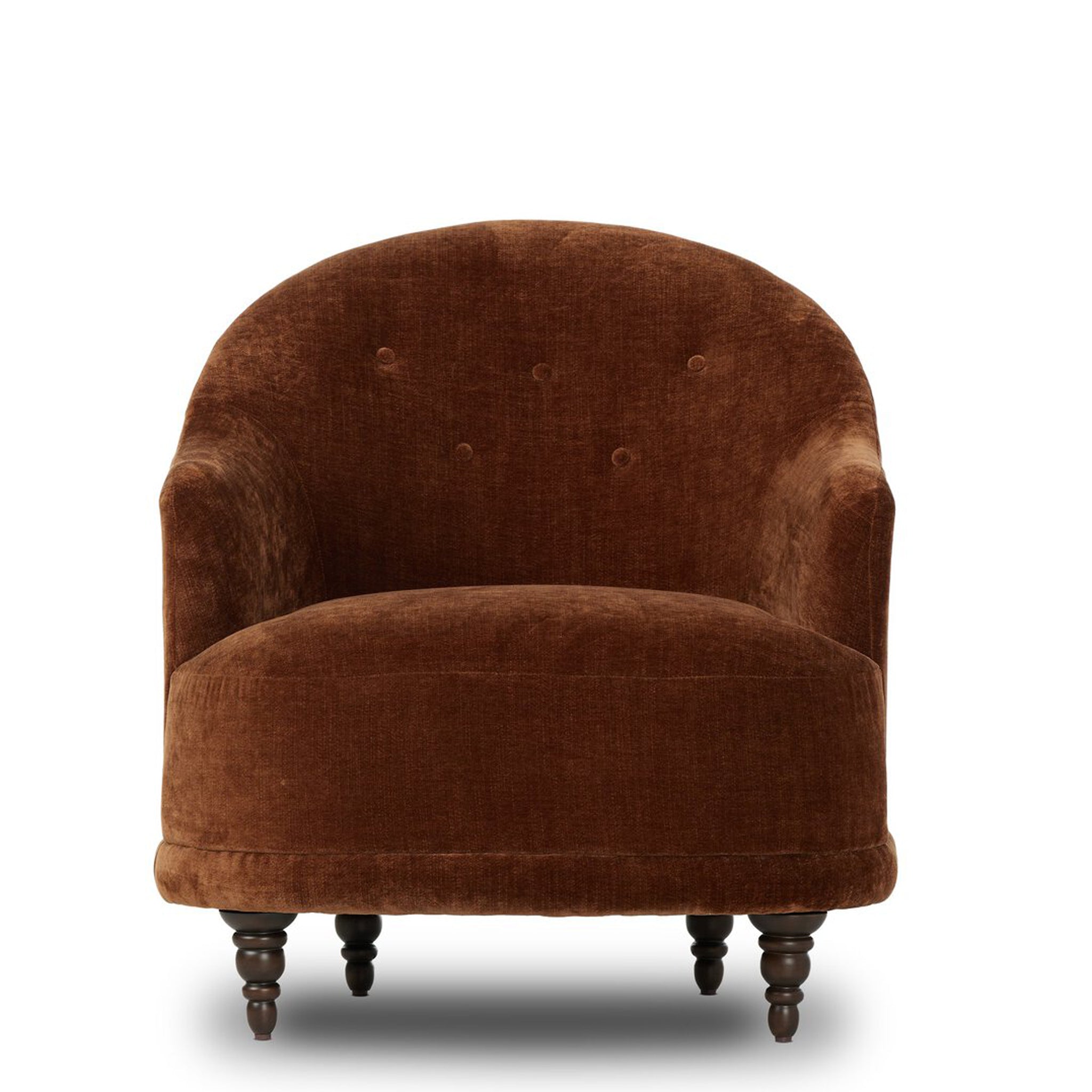 Fauteuil Marley en sienne d'Altaïr