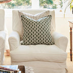 Coussin en lin Aravelli Rosewood (20x20)