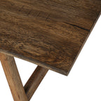 Table basse Elio petit modèle en chêne blanchi brûlé