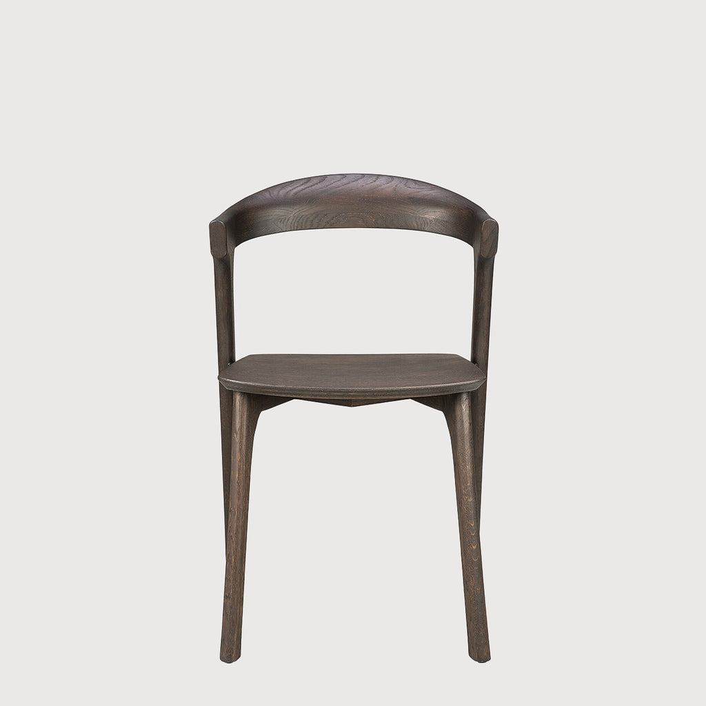 Chaise de salle à manger Oak Bok Brown - Vernie