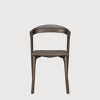 Chaise de salle à manger Oak Bok Brown - Vernie