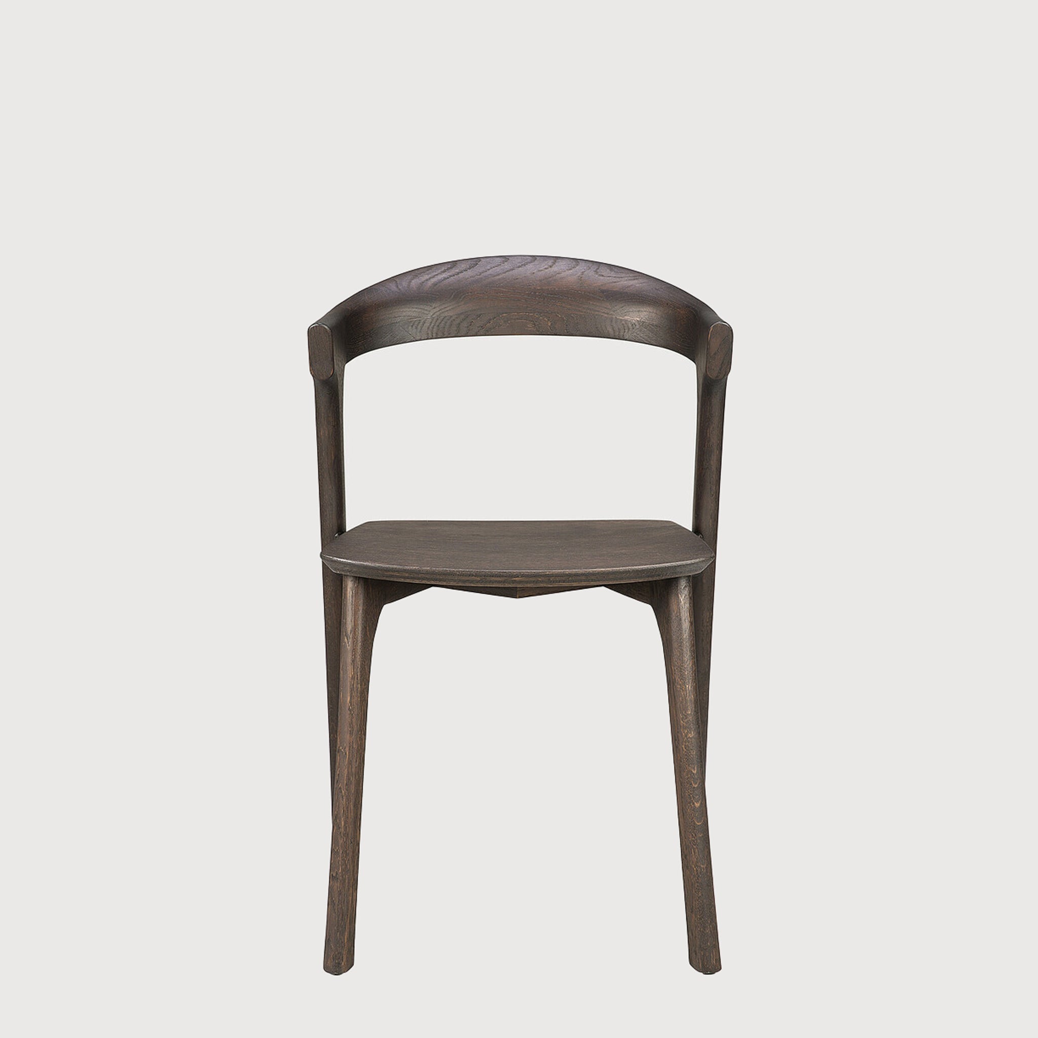 Chaise de salle à manger Oak Bok Brown - Vernie