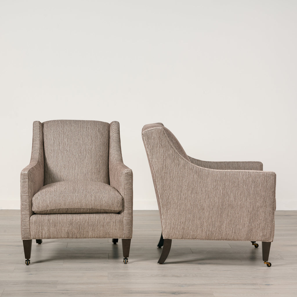 Fauteuil Hope couleur gris éléphant