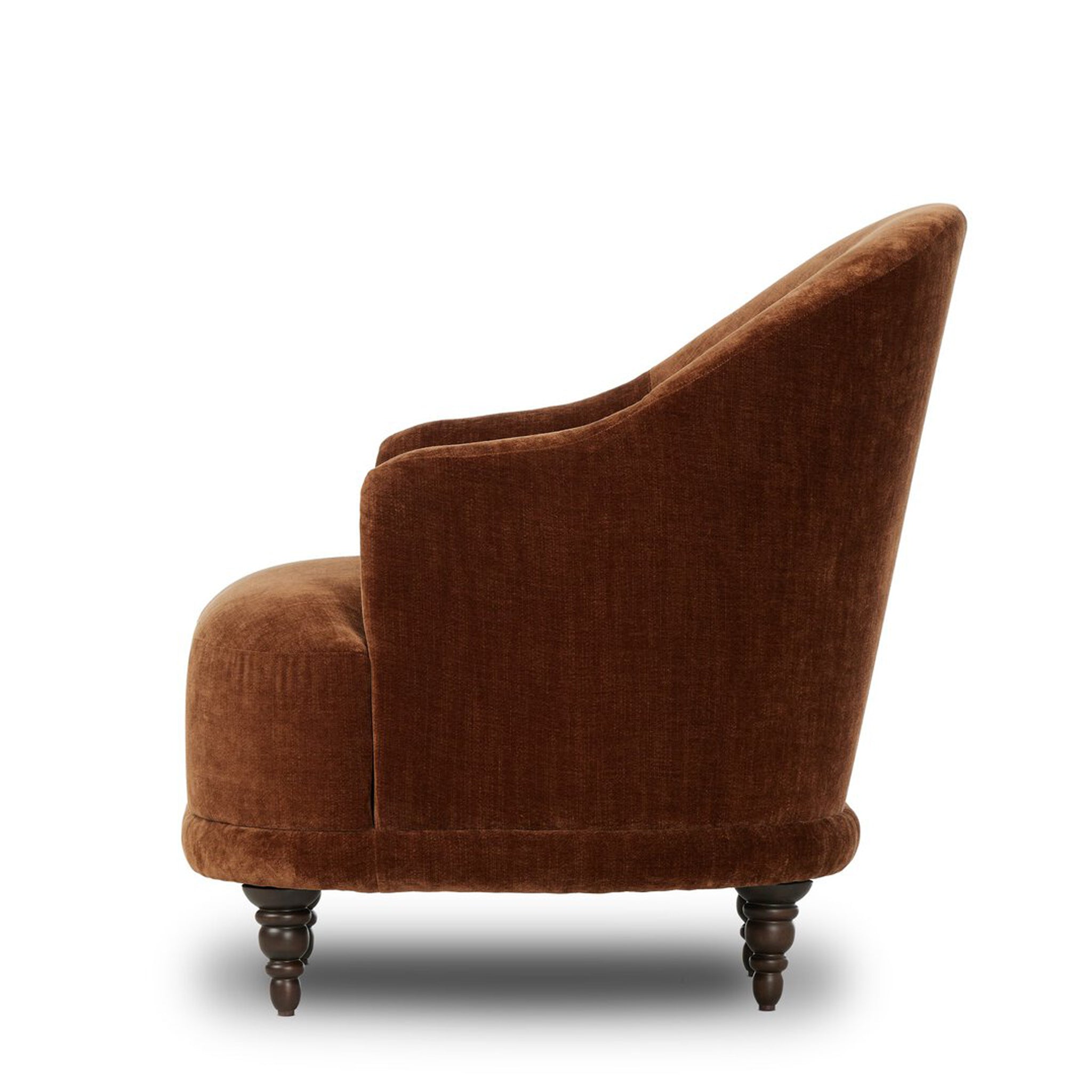 Fauteuil Marley en sienne d'Altaïr