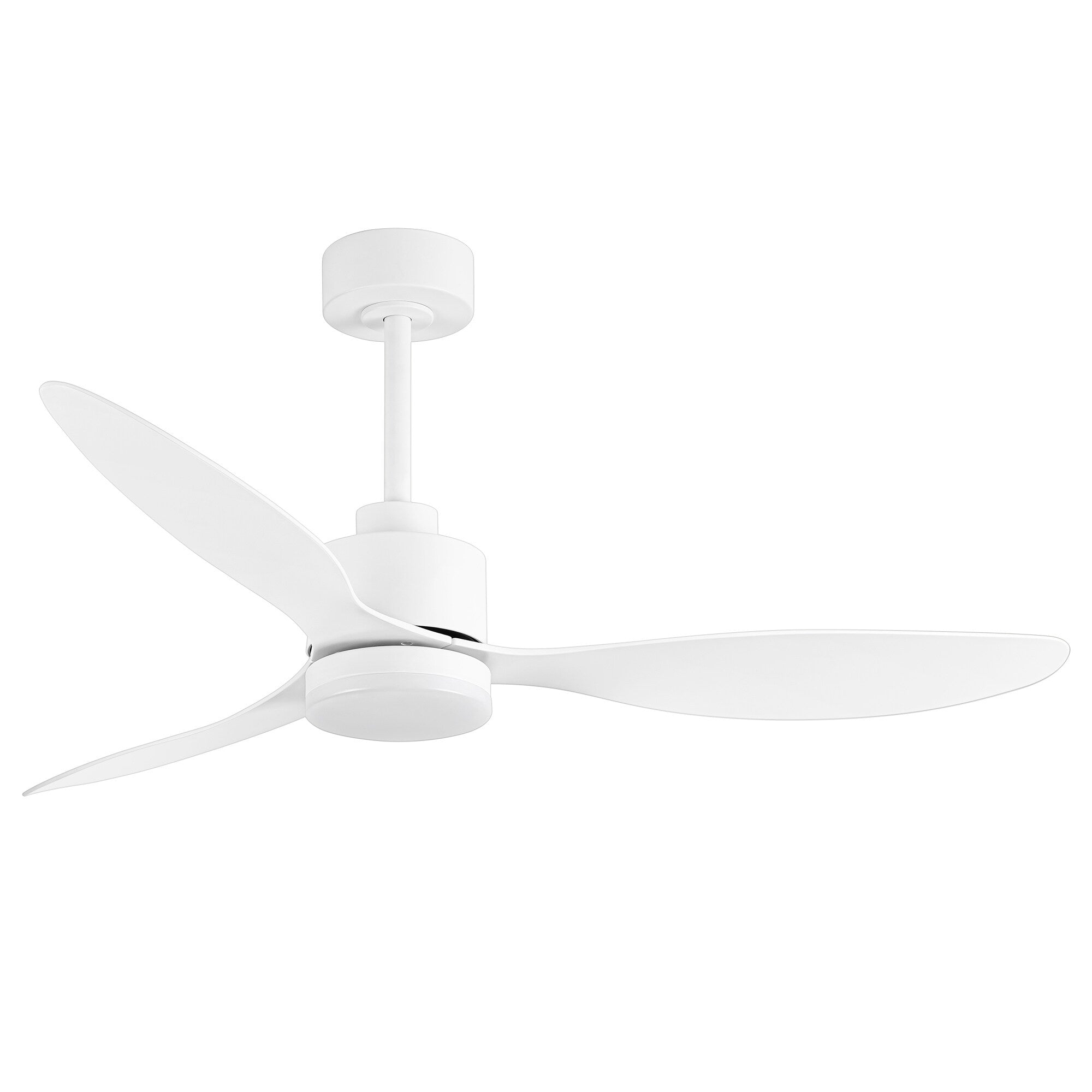 Ventilateur de plafond LED 52 pouces avec télécommande et éclairage (3 pales)