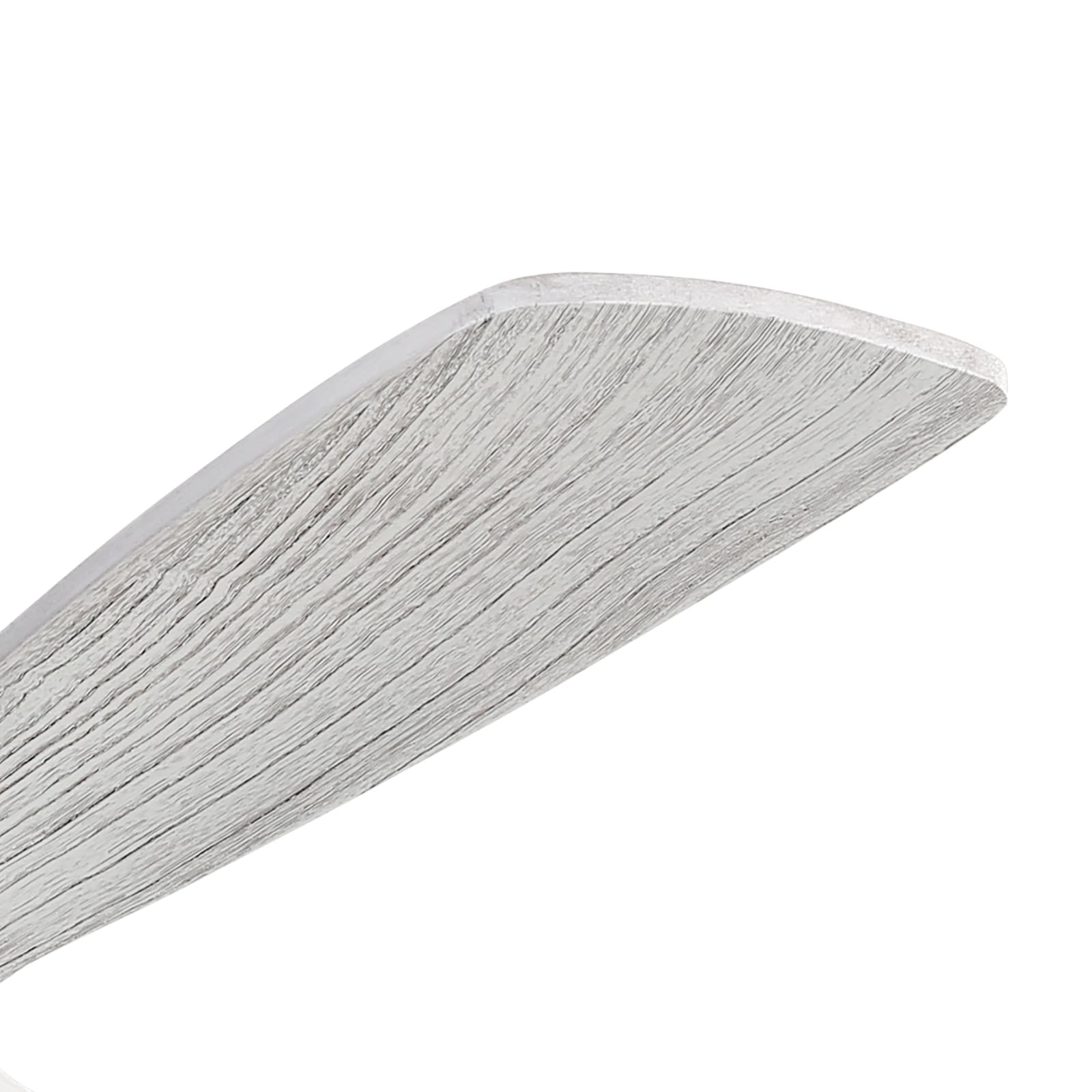 Ventilateur de plafond moderne de 132 cm (52 ​​pouces) en bois massif et ABS avec télécommande (sans éclairage), 6 vitesses de ventilation et flux d'air réversible.