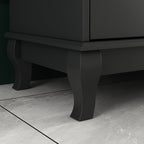 Commode double de 55,1 cm de large avec tiroirs de rangement