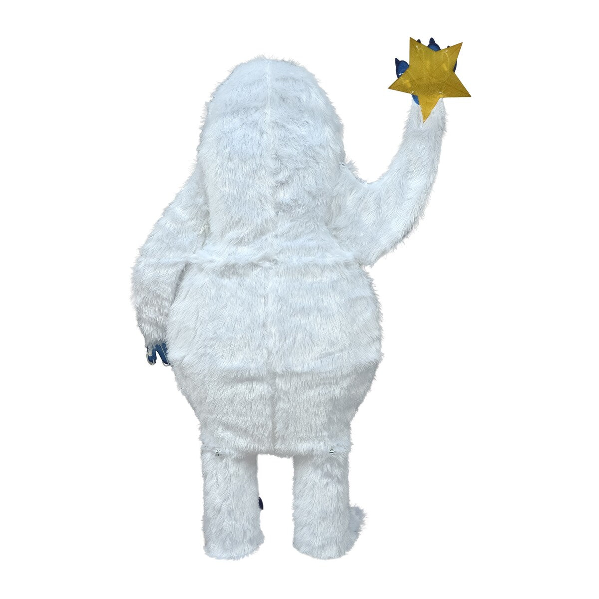 Décoration de jardin Rudolph 3D pré-illuminée à LED, bourdon avec étoile, 56 pouces