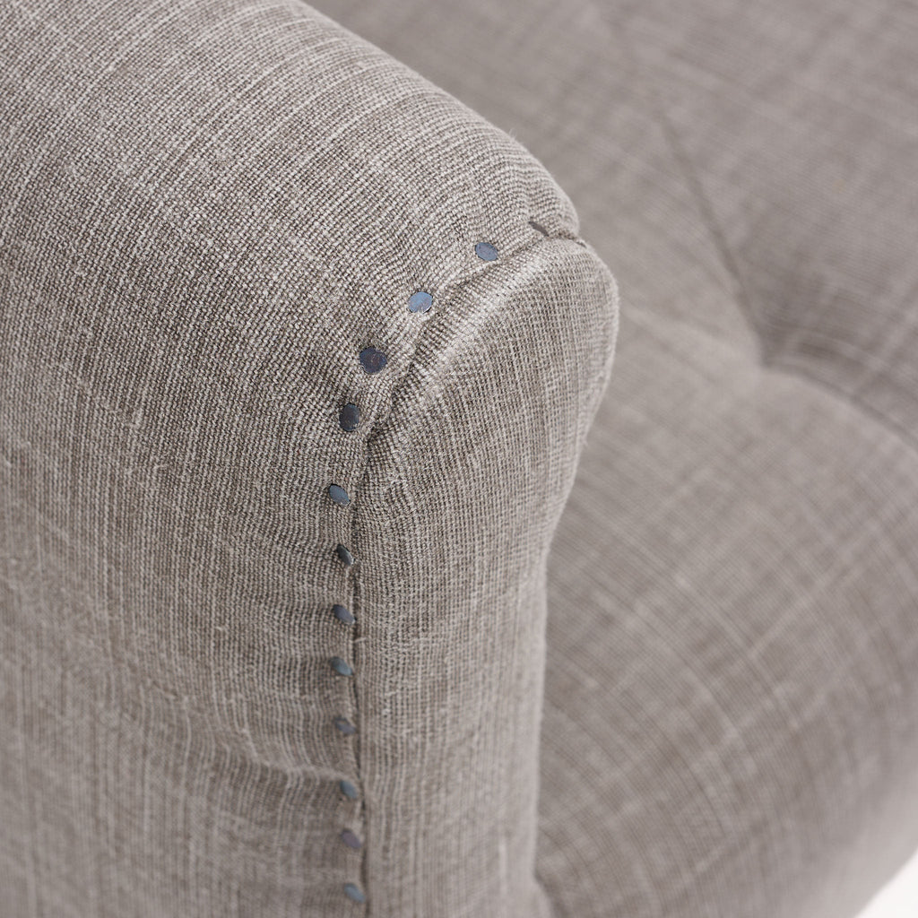 Fauteuil Montana couleur seigle gris chaud