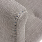 Fauteuil Montana couleur seigle gris chaud