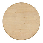 Table basse ronde Emy, aspect naturel vieilli