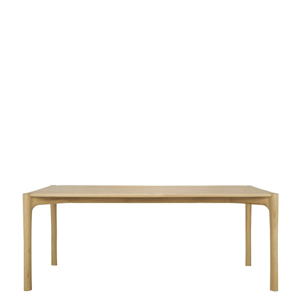 Table de salle à manger PI en chêne huilé (78,5)