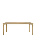 Table de salle à manger PI en chêne huilé (78,5)