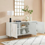 Buffets et vaisseliers en bois de 63 po de largeur - Meuble de rangement