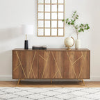 Buffets et vaisseliers en bois de 63 po de largeur - Meuble de rangement