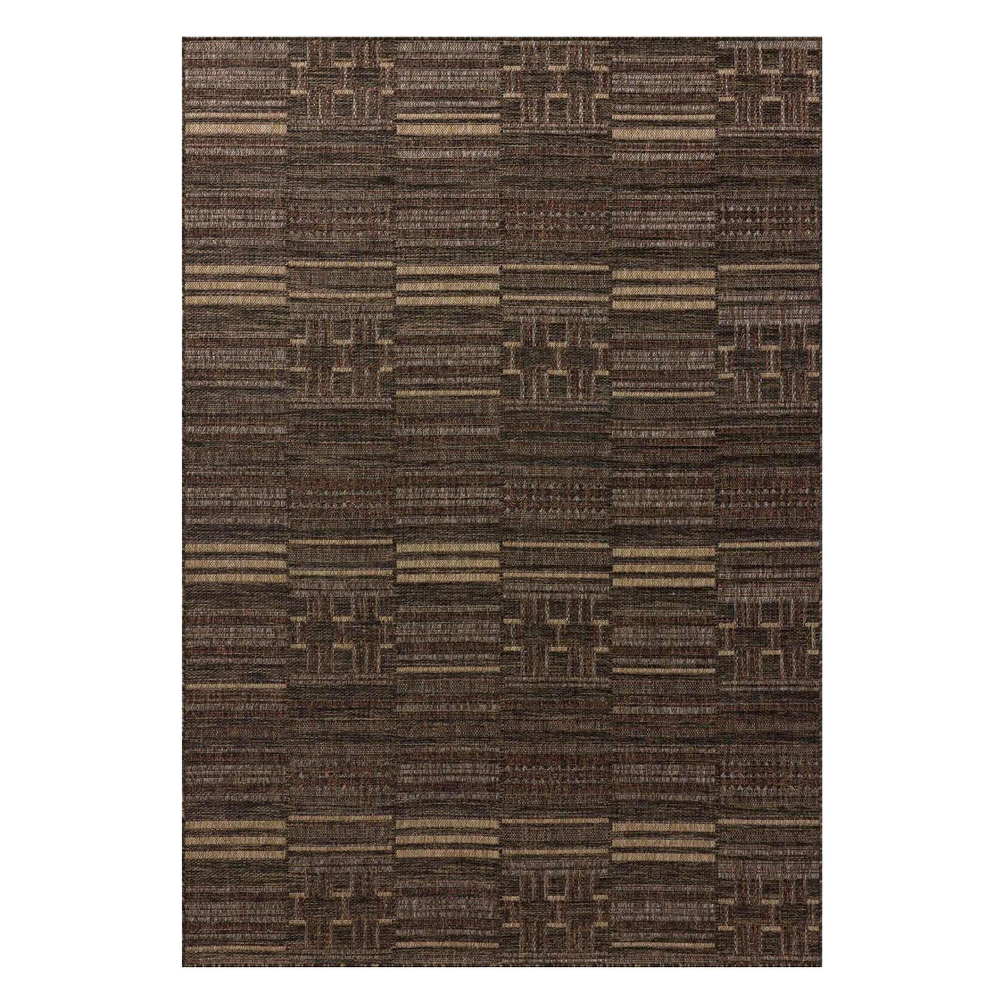 Tapis Birch couleur Épice/Tabac 2,3 x 3,9