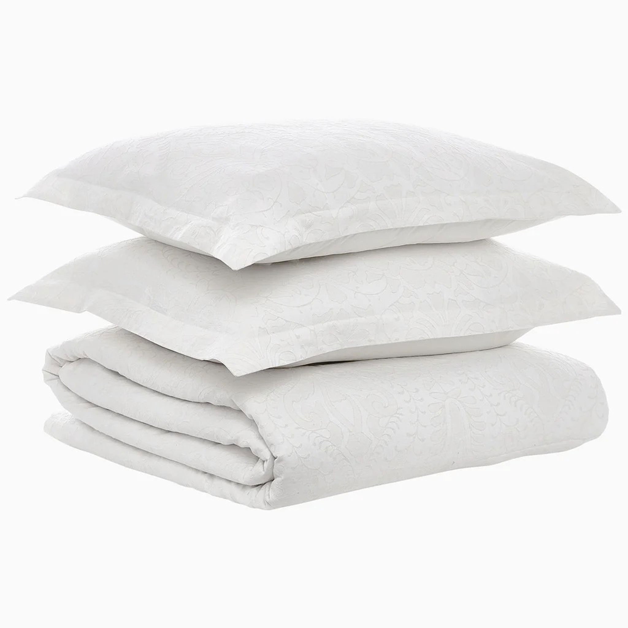 Parure de lit Amina écru, format king