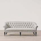 Canapé Ella en coloris French Ticking Charcoal (83)