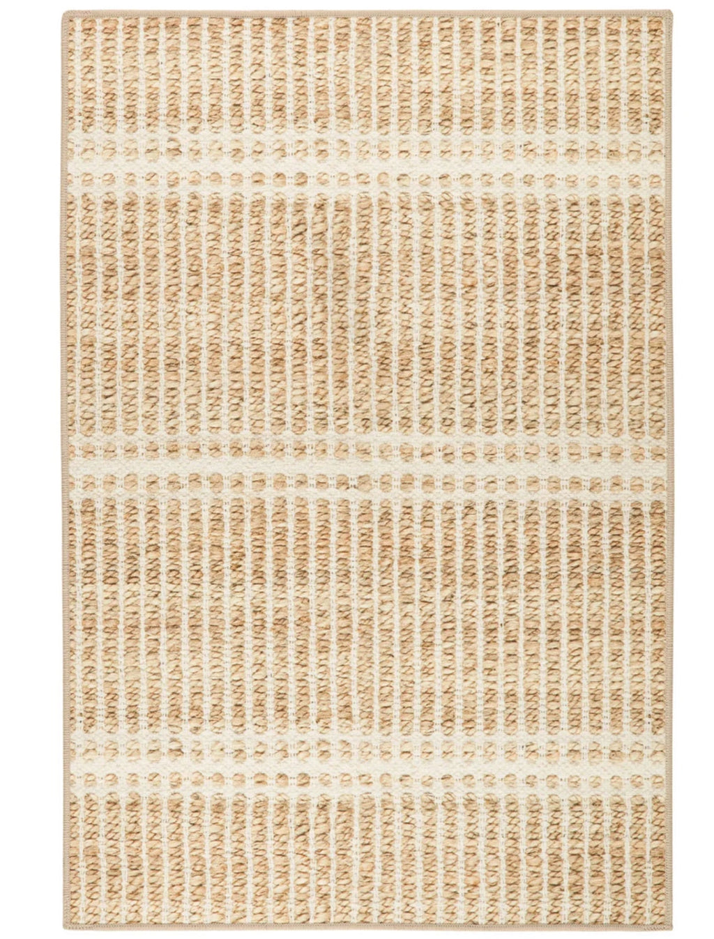 Tapis Arbor Natural lavable en machine 2x3