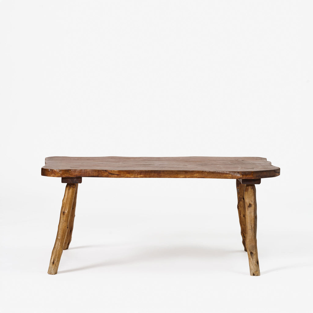 Table basse rustique antique