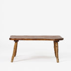 Table basse rustique antique