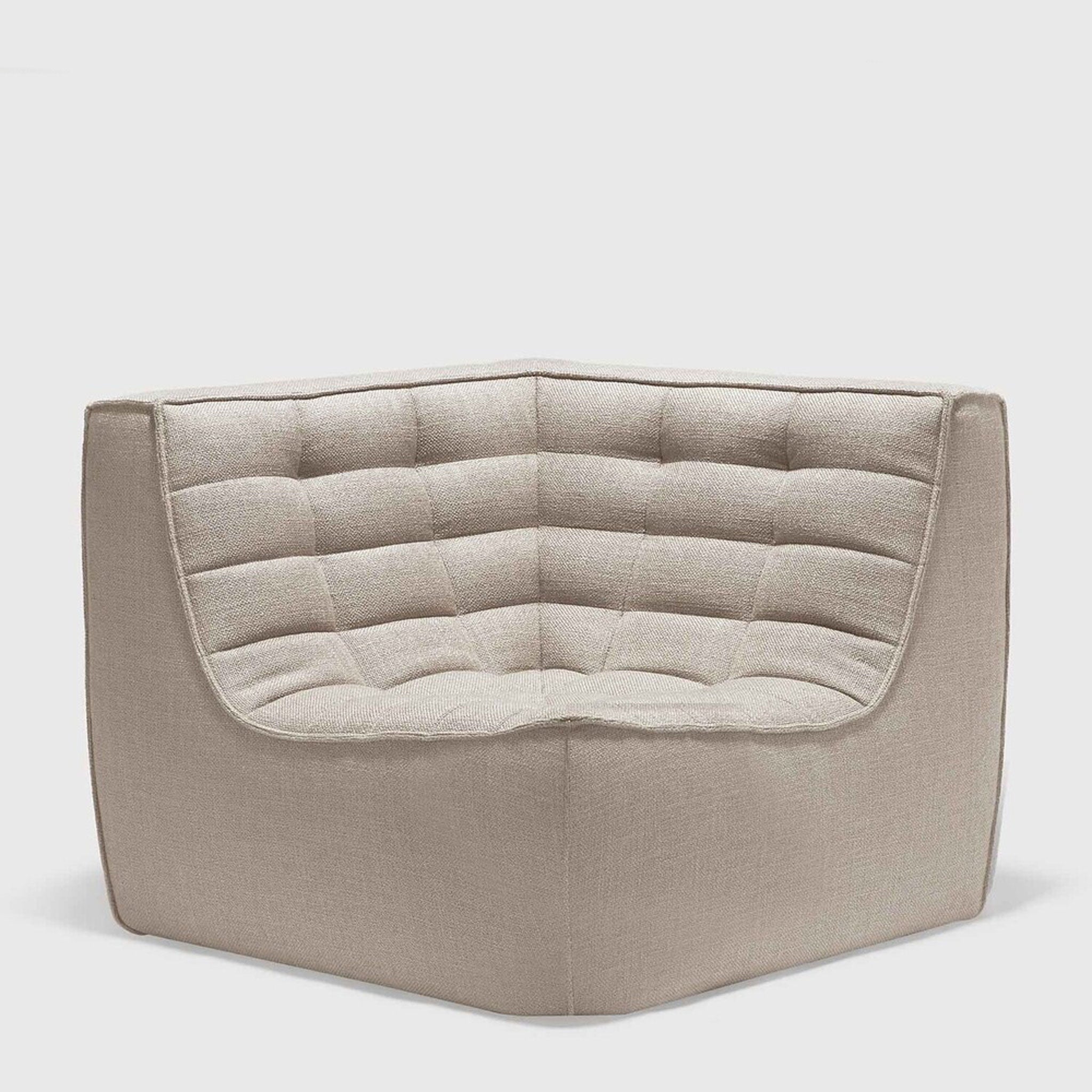 Canapé d'angle carré N701 beige