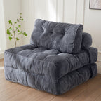 8 Corduroy Folding Couch Sofa Bed,Single