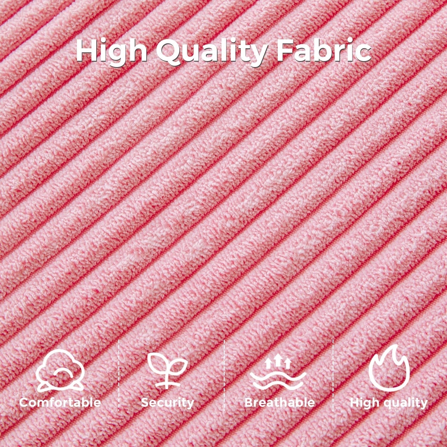 8 Corduroy Folding Couch Sofa Bed,Single