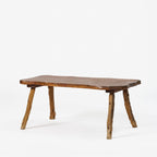 Table basse rustique antique