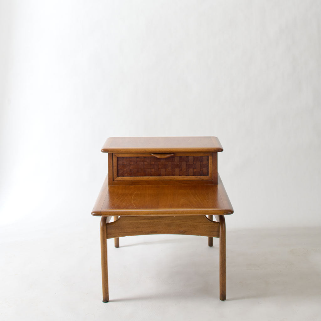 Paire de tables d'appoint Lane vintage, style moderne du milieu du siècle