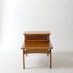 Paire de tables d'appoint Lane vintage, style moderne du milieu du siècle