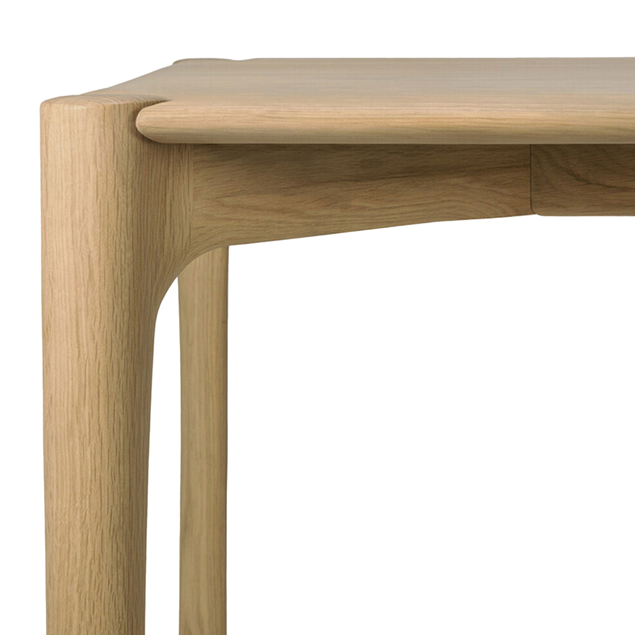 Table de salle à manger PI en chêne huilé (78,5)