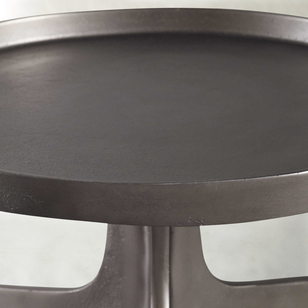 Table d'appoint Kenward en nickel